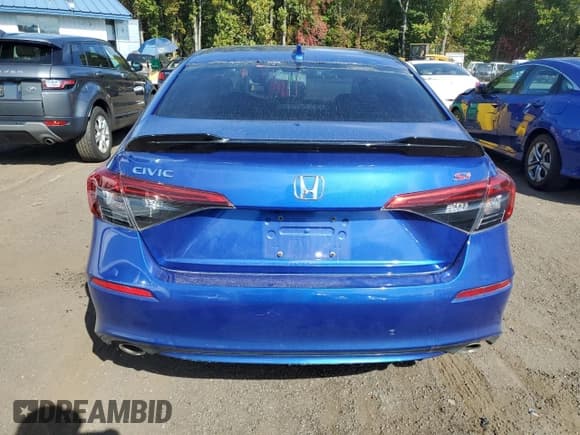 ✅ 2022 Honda Civic Si • VIN: 2HGFE1E59NH476807 • Lot: 85647955. Listed on Copart with 17,254 mi. Free auction sales archive from the USA and detailed vehicle history report at DreamBid. Image 6.