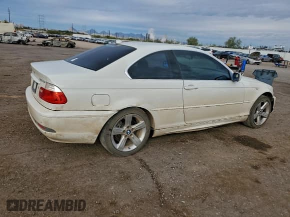 ✅ 2005 BMW 3 Series 325Ci • VIN: WBABD33485PL06873 • Lot: 93919225. Listed on Copart with Not provided. Free auction sales archive from the USA and detailed vehicle history report at DreamBid. Image 3.