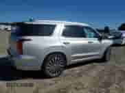 2025 Hyundai Palisade Calligraphy with VIN KM8R74GE0SU872620, listed as a Copart auction lot 71923405 with 2,493 mi miles and Salvage title. Bid and sale history available at DreamBid. Image 3.