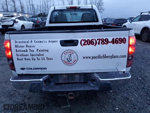 ✅ 2007 Chevrolet Colorado Work Truck • VIN: 1GCCS149278201514 • Лот: 43453215. Опубликован ранее на Copart с пробегом 86 134 миль. Бесплатный доступ к архиву аукционных продаж из США и подробный отчёт об истории автомобиля на DreamBid. Изображение 6.