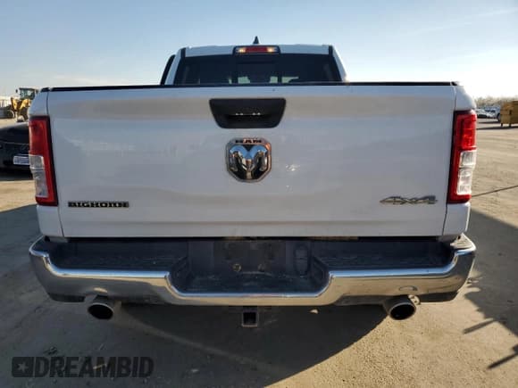 ✅ 2023 Ram 1500 Lone Star • VIN: 1C6SRFMT7PN524871 • Lot: 46544385. Listed on Copart with 29,483 mi. Free auction sales archive from the USA and detailed vehicle history report at DreamBid. Image 6.
