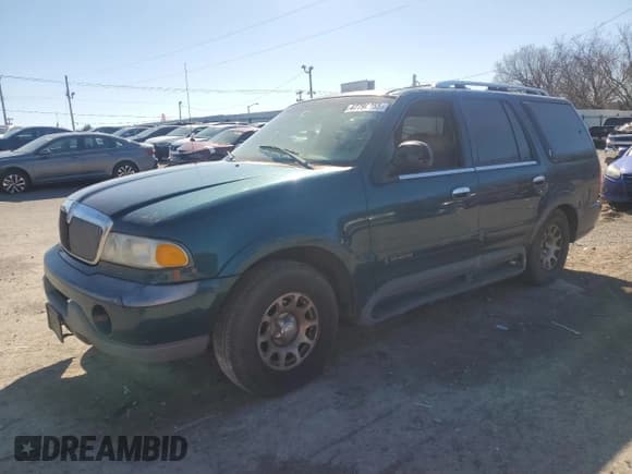 ✅ 1998 Lincoln Navigator • VIN: 5LMRU27LXWLJ16961 • Lot: 47790255. Listed on Copart with 216,448 mi. Free auction sales archive from the USA and detailed vehicle history report at DreamBid. Image 1.