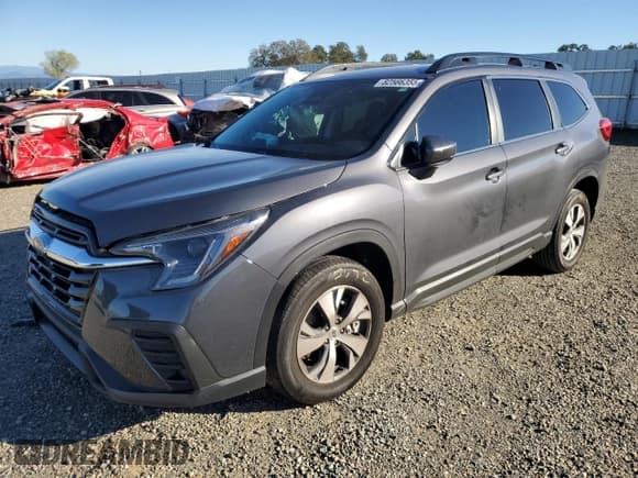 ✅ 2024 Subaru Ascent Premium • VIN: 4S4WMAEDXR3400705 • Lot: 82566355. Listed on Copart with 25,342 mi. Free auction sales archive from the USA and detailed vehicle history report at DreamBid. Image 1.