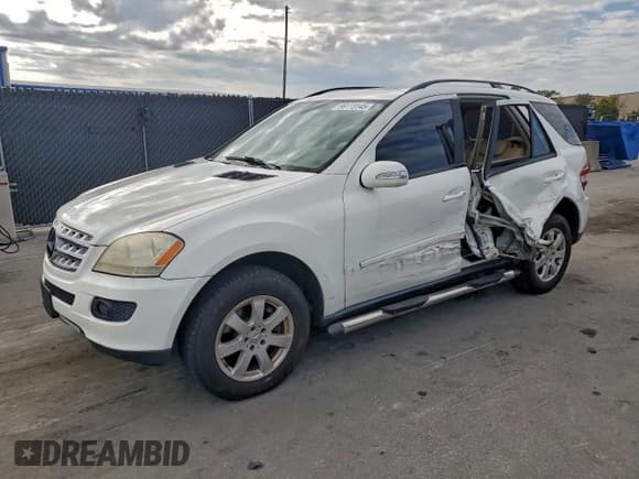 ✅ 2007 Mercedes-Benz M 350 • VIN: 4JGBB86E97A218474 • Lot: 96113145. Listed on Copart with 148,278 mi. Free auction sales archive from the USA and detailed vehicle history report at DreamBid. Image 1.