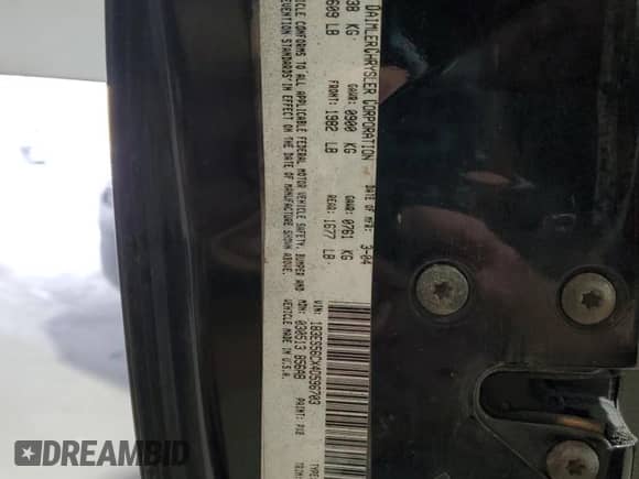 2004 Dodge Neon SXT z VIN 1B3ES56CX4D596703, wystawiony jako Copart lot #51340445 z przebiegiem 184 207 mil mil oraz Szkoda całkowita • Salvage title. Historia ofert i sprzedaży dostępna na DreamBid. Obrazek 14.