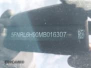 ✅ 2021 Honda Odyssey Elite • VIN: 5FNRL6H90MB016307 • Lot: 43805575. Listed on IAAI with 46,951 mi. Free auction sales archive from the USA and detailed vehicle history report at DreamBid. Image 9.