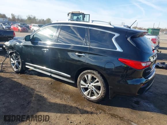 ✅ 2014 Infiniti QX60 • VIN: 5N1AL0MN2EC508411 • Lot: 43796092. Listed on IAAI with 182,862 mi. Free auction sales archive from the USA and detailed vehicle history report at DreamBid. Image 3.