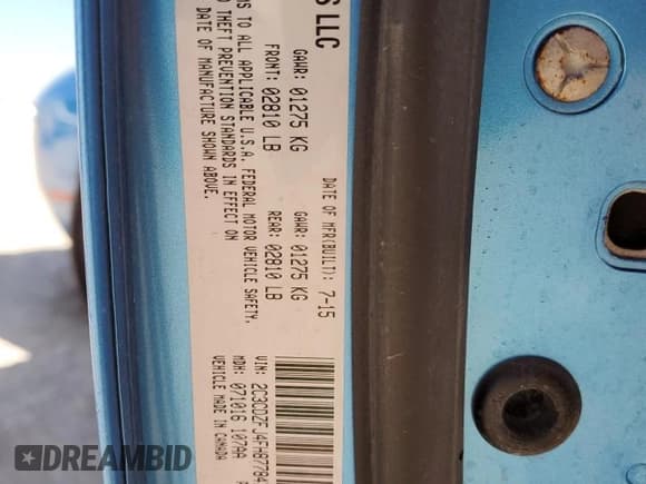 ✅ 2015 Dodge Challenger R/T Scat Pack • VIN: 2C3CDZFJ4FH877847 • Lot: 47587544. Wystawiony na Copart z przebiegiem 48 850 mil. Bezpłatny archiwum sprzedaży aukcyjnych z USA i szczegółowy raport historii pojazdu na DreamBid. Zdjęcie 12.
