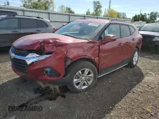 2020 Chevrolet Blazer LT с VIN 3GNKBDRS7LS534860, выставлен на аукционе Copart как лот 84888865 с пробегом 53 368 миль миль и На запчасти • Non repairable. История ставок и продаж доступна на DreamBid. Изображение 1.