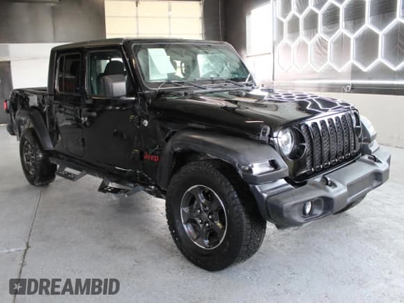 ✅ 2020 Jeep Gladiator Sport S • VIN: 1C6HJTAG1LL158662 • Лот: 86172925. Опубликован ранее на Copart с пробегом 46 837 миль. Бесплатный доступ к архиву аукционных продаж из США и подробный отчёт об истории автомобиля на DreamBid. Изображение 1.