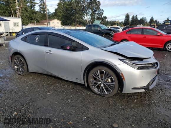 2024 Toyota Prius Limited с VIN JTDADABU0R3007511, выставлен на аукционе Copart как лот 84831855 с пробегом 37 084 миль миль и Списание • Salvage title. История ставок и продаж доступна на DreamBid. Изображение 4.