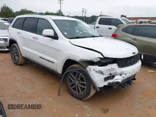 2017 Jeep Grand Cherokee Limited with VIN 1C4RJEBG5HC943281, listed as a IAAI auction lot 42942659 with 160,427 mi miles and . Bid and sale history available at DreamBid. Image 1.