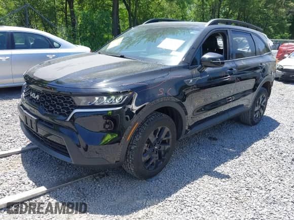 2022 Kia Sorento X-Line S z VIN 5XYRLDLCXNG082512, wystawiony jako IAAI lot #42581788 z przebiegiem 43 627 mil mil oraz . Historia ofert i sprzedaży dostępna na DreamBid. Obrazek 2.