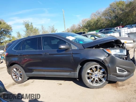 ✅ 2015 Ford Edge Titanium • VIN: 2FMPK3K89FBC04263 • Lot: 43609287. Wystawiony na IAAI z przebiegiem 123 778 mil. Bezpłatny archiwum sprzedaży aukcyjnych z USA i szczegółowy raport historii pojazdu na DreamBid. Zdjęcie 14.