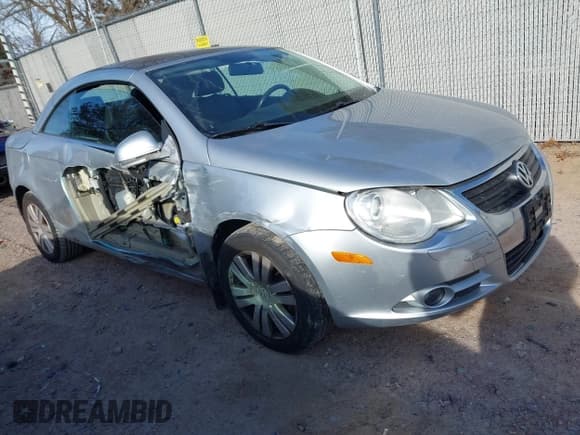 ✅ 2007 Volkswagen Eos • VIN: WVWAA71F27V049193 • Lot: 41449556. Wystawiony na IAAI z przebiegiem 144 680 mil. Bezpłatny archiwum sprzedaży aukcyjnych z USA i szczegółowy raport historii pojazdu na DreamBid. Zdjęcie 1.