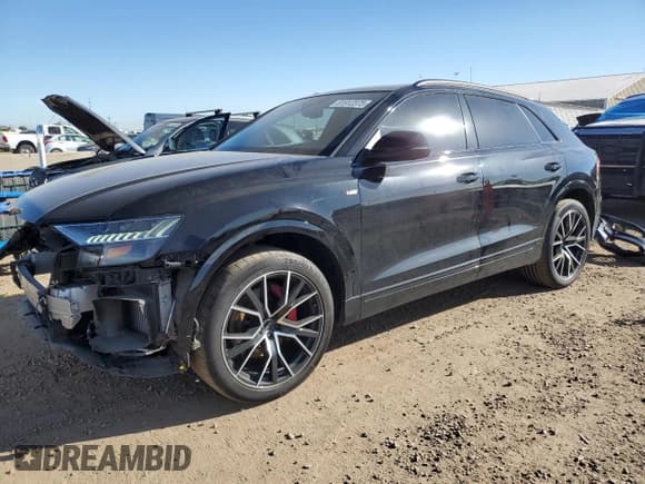 ✅ 2020 Audi Q8 Premium Plus • VIN: WA1EVAF18LD024793 • Lot: 81912375. Listed on Copart with 53,190 mi. Free auction sales archive from the USA and detailed vehicle history report at DreamBid. Image 1.