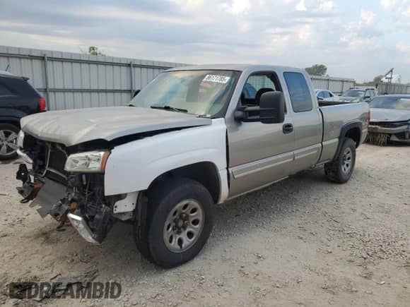 2003 Chevrolet Silverado 1500 LS with VIN 2GCEK19T531195959, listed as a Copart auction lot 86171785 with Not provided miles and Salvage title. Bid and sale history available at DreamBid. Image 1.