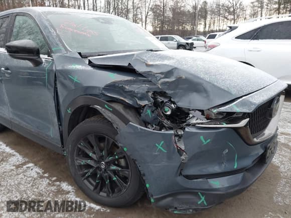 ✅ 2021 Mazda CX-5 Carbon Edition • VIN: JM3KFBCY4M0446508 • Лот: 41309311. Опубликован ранее на IAAI с пробегом 39 085 миль. Бесплатный доступ к архиву аукционных продаж из США и подробный отчёт об истории автомобиля на DreamBid. Изображение 6.