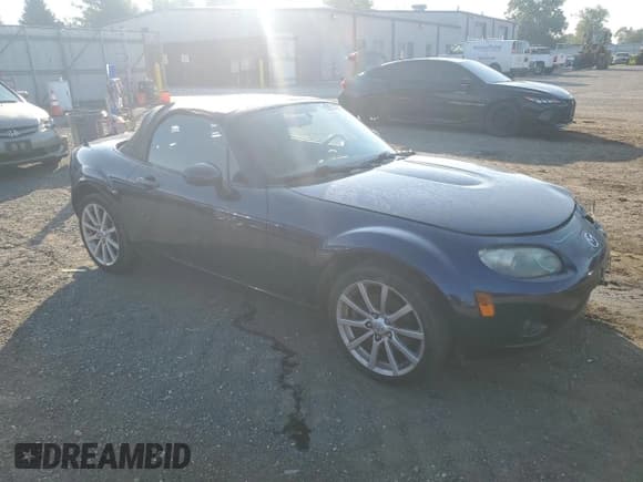 ✅ 2008 Mazda MX-5 Miata Touring • VIN: JM1NC25F980139142 • Lot: 62514285. Listed on Copart with 39,247 mi. Free auction sales archive from the USA and detailed vehicle history report at DreamBid. Image 4.
