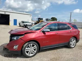 2018 Chevrolet Equinox Premier с VIN 2GNAXMEV3J6201662, выставлен на аукционе Copart как лот 68550225 с пробегом 31 682 миль миль и Списание • Salvage title. История ставок и продаж доступна на DreamBid. Изображение 1.