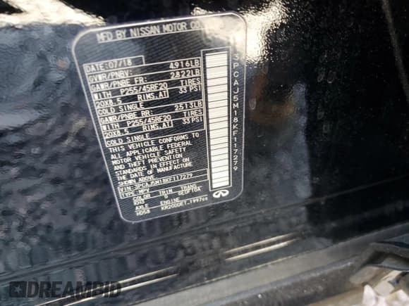 ✅ 2019 Infiniti QX50 Luxe • VIN: 3PCAJ5M18KF117279 • Лот: 70182385. Опубликован ранее на Copart с пробегом 125 421 миль. Бесплатный доступ к архиву аукционных продаж из США и подробный отчёт об истории автомобиля на DreamBid. Изображение 12.