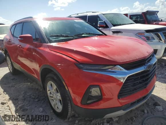 ✅ 2020 Chevrolet Blazer LT • VIN: 3GNKBDRS9LS552759 • Lot: 76092444. Listed on Copart with 54,417 mi miles. Access the free auction sales archive from the USA and view a detailed vehicle history report at DreamBid. Image 4.