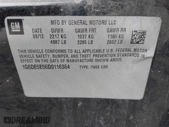 ✅ 2013 Cadillac CTS Luxury • VIN: 1G6DE5E56D0116364 • Lot: 43226076. Wystawiony na IAAI z przebiegiem 102 718 mil. Bezpłatny archiwum sprzedaży aukcyjnych z USA i szczegółowy raport historii pojazdu na DreamBid. Zdjęcie 9.