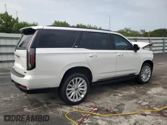✅ 2021 Cadillac Escalade Sport Platinum • VIN: 1GYS4GKL4MR168555 • Lot: 59759365. Listed on Copart with 56,534 mi. Free auction sales archive from the USA and detailed vehicle history report at DreamBid. Image 3.