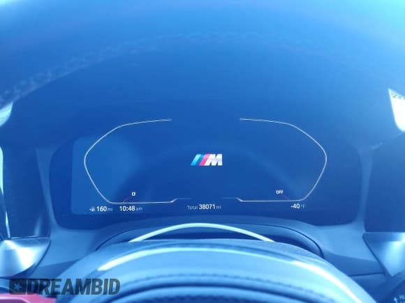 ✅ 2021 BMW M4 • VIN: WBS53AZ01MCG42345 • Lot: 81994184. Wystawiony na Copart z przebiegiem 38 071 mil. Bezpłatny archiwum sprzedaży aukcyjnych z USA i szczegółowy raport historii pojazdu na DreamBid. Zdjęcie 9.