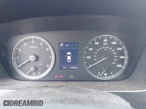 ✅ 2017 Hyundai Sonata Sport • VIN: 5NPE34AFXHH468999 • Lot: 42485446. Listed on IAAI with 114,875 mi. Free auction sales archive from the USA and detailed vehicle history report at DreamBid. Image 7.