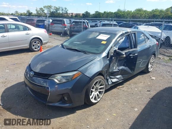 ✅ 2016 Toyota Corolla L • VIN: 5YFBURHE9GP521977 • Lot: 43315853. Listed on IAAI with 192,329 mi. Free auction sales archive from the USA and detailed vehicle history report at DreamBid. Image 2.