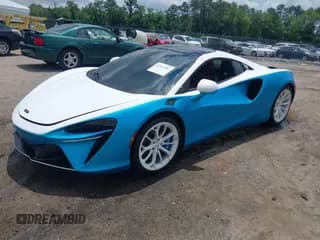 ✅ 2025 McLaren Artura • VIN: SBM16BEA2SW003019 • Lot: 42463862. Wystawiony na IAAI z przebiegiem 4 189 mil. Bezpłatny archiwum sprzedaży aukcyjnych z USA i szczegółowy raport historii pojazdu na DreamBid. Zdjęcie 2.