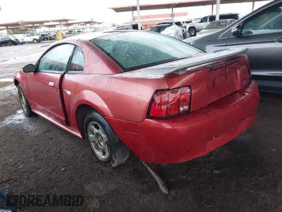✅ 2001 Ford Mustang Standard • VIN: 1FAFP40411F119325 • Lot: 43735052. Listed on IAAI with 145,487 mi. Free auction sales archive from the USA and detailed vehicle history report at DreamBid. Image 3.