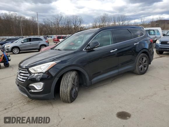 ✅ 2014 Hyundai Santa Fe Limited • VIN: KM8SRDHFXEU086251 • Лот: 92234265. Опубликован ранее на Copart с пробегом 75 413 миль. Бесплатный доступ к архиву аукционных продаж из США и подробный отчёт об истории автомобиля на DreamBid. Изображение 1.