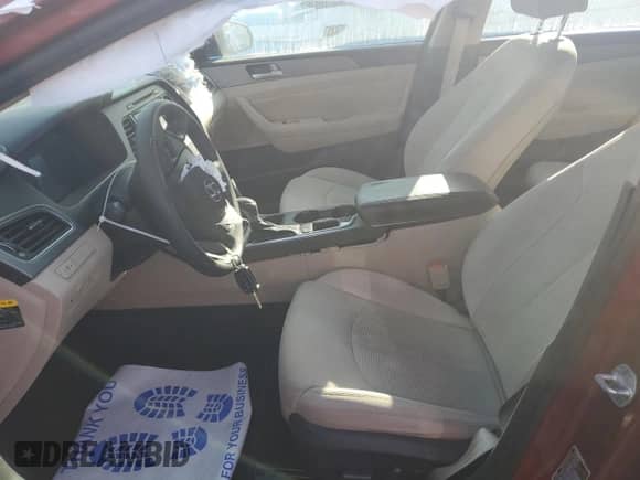 2015 Hyundai Sonata SE with VIN 5NPE24AFXFH206559, listed as a Copart auction lot 84987255 with Not provided miles and Non repairable. Bid and sale history available at DreamBid. Image 7.