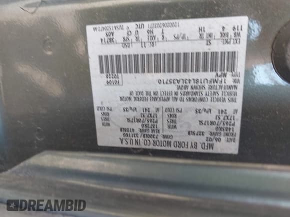 ✅ 2003 Ford Expedition Eddie Bauer • VIN: 1FMFU18L43LA35710 • Lot: 43368771. Listed on IAAI with Not provided. Free auction sales archive from the USA and detailed vehicle history report at DreamBid. Image 9.