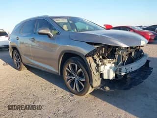 ✅ 2018 Lexus RX 350L Premium • VIN: JTJGZKCA6J2007493 • Lot: 43615191. Wystawiony na IAAI z przebiegiem 143 112 mil. Bezpłatny archiwum sprzedaży aukcyjnych z USA i szczegółowy raport historii pojazdu na DreamBid. Zdjęcie 1.