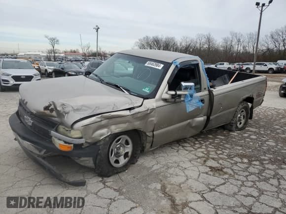 ✅ 2000 Chevrolet Silverado 1500 • VIN: 1GCEK14V6YZ178983 • Lot: 51923965. Listed on Copart with 240,242 mi. Free auction sales archive from the USA and detailed vehicle history report at DreamBid. Image 1.