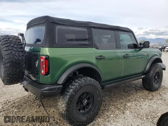 ✅ 2022 Ford Bronco • VIN: 1FMEE5DHXNLB66340 • Lot: 55065265. Listed on Copart with 18,538 mi. Free auction sales archive from the USA and detailed vehicle history report at DreamBid. Image 3.