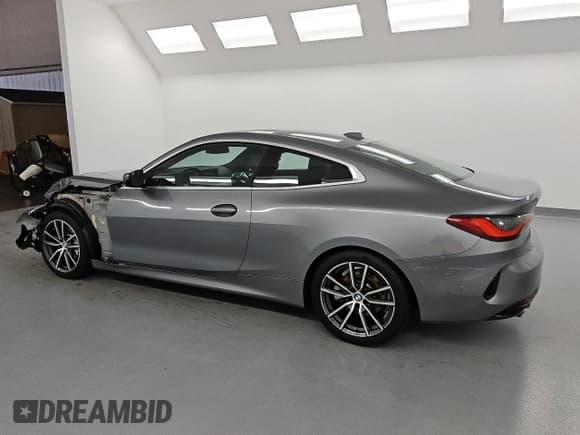 ✅ 2025 BMW 4 Series 430i • VIN: WBA43DA03SCS77223 • Lot: 59762855. Listed on Copart with 21,131 mi. Free auction sales archive from the USA and detailed vehicle history report at DreamBid. Image 2.