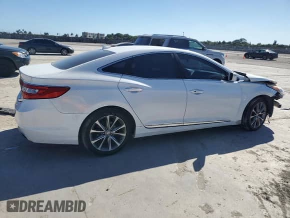 2016 Hyundai Azera z VIN KMHFG4JG1GA507630, wystawiony jako Copart lot #47483335 z przebiegiem 74 711 mil mil oraz Szkoda całkowita • Salvage title. Historia ofert i sprzedaży dostępna na DreamBid. Obrazek 3.