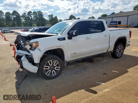 ✅ 2021 GMC Sierra 1500 AT4 • VIN: 3GTU9EET8MG455784 • Lot: 85491635. Listed on Copart with 85,293 mi. Free auction sales archive from the USA and detailed vehicle history report at DreamBid. Image 1.