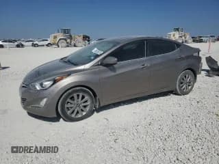 ✅ 2015 Hyundai Elantra SE • VIN: 5NPDH4AE8FH582789 • Lot: 82490975. Listed on Copart with 52,802 mi. Free auction sales archive from the USA and detailed vehicle history report at DreamBid. Image 1.