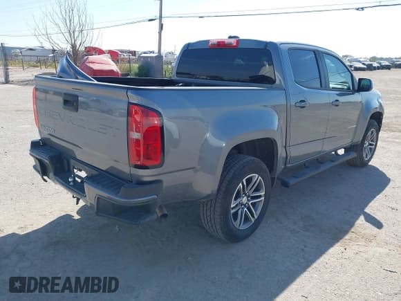 ✅ 2021 Chevrolet Colorado 2WD Work Truck • VIN: 1GCGSBEA2M1276489 • Lot: 43386278. Listed on IAAI with 63,284 mi. Free auction sales archive from the USA and detailed vehicle history report at DreamBid. Image 4.