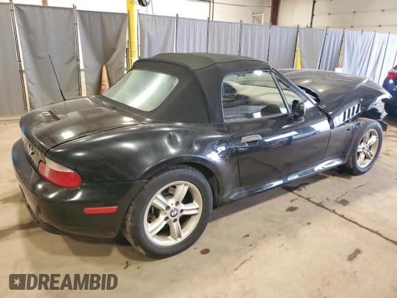 ✅ 2002 BMW Z3 2.5 • VIN: 4USCN33492LK52131 • Лот: 52716425. Опубликован ранее на Copart с пробегом 96 843 миль. Бесплатный доступ к архиву аукционных продаж из США и подробный отчёт об истории автомобиля на DreamBid. Изображение 3.