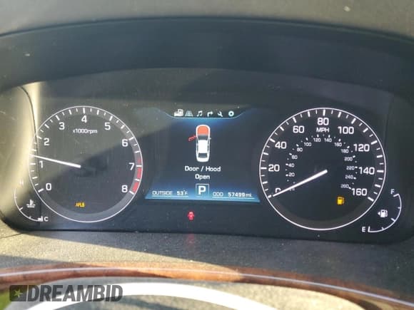 ✅ 2015 Hyundai Equus Ultimate • VIN: KMHGH4JH4FU093847 • Lot: 83905174. Listed on Copart with 57,499 mi. Free auction sales archive from the USA and detailed vehicle history report at DreamBid. Image 9.