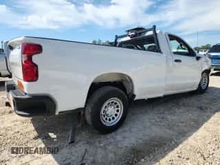 2025 Chevrolet Silverado 1500 Work Truck with VIN 3GCNAAEK0SG322154, listed as a Copart auction lot 84565045 with Not provided miles and Clean title. Bid and sale history available at DreamBid. Image 3.