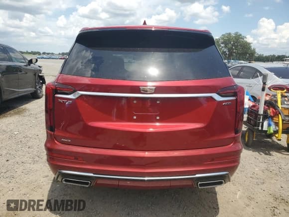✅ 2025 Cadillac XT6 AWD Premium Luxury • VIN: 1GYKPDRS1SZ128403 • Lot: 58776065. Listed on Copart with 121 mi. Free auction sales archive from the USA and detailed vehicle history report at DreamBid. Image 6.