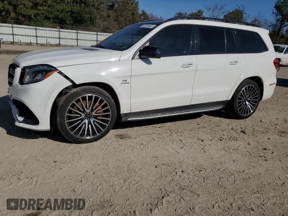 ✅ 2017 Mercedes-Benz GLS 63 AMG • VIN: 4JGDF7FE7HA778471 • Lot: 92034455. Listed on Copart with 105,687 mi. Free auction sales archive from the USA and detailed vehicle history report at DreamBid. Image 1.