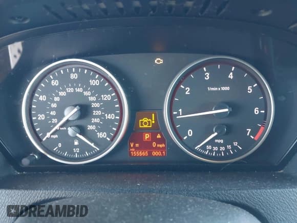 ✅ 2008 BMW X5 4.8i • VIN: 5UXFE83588L167524 • Lot: 43239091. Listed on IAAI with 155,565 mi. Free auction sales archive from the USA and detailed vehicle history report at DreamBid. Image 7.